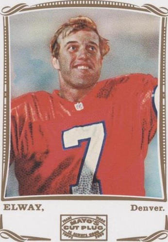 2009 Topps Mayo John Elway #130