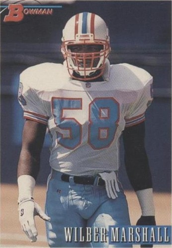 1993 Bowman Wilber Marshall #65