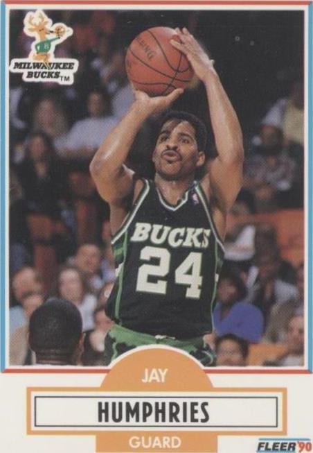 1990-91 Fleer - Jay Humphries #105