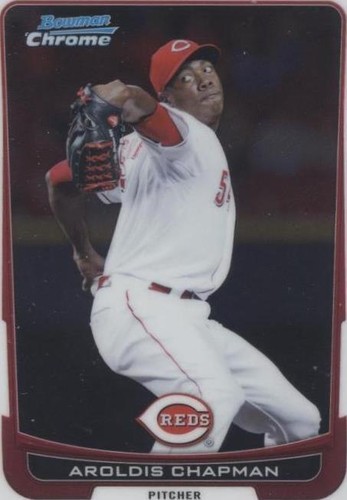 2012 Bowman Chrome - Aroldis Chapman #210