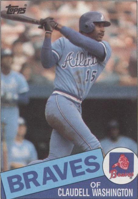 Topps 1985 - Claudell Washington #540