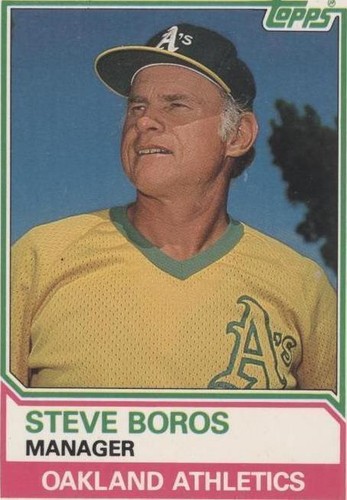 1983 Topps Traded - Steve Boros #13T