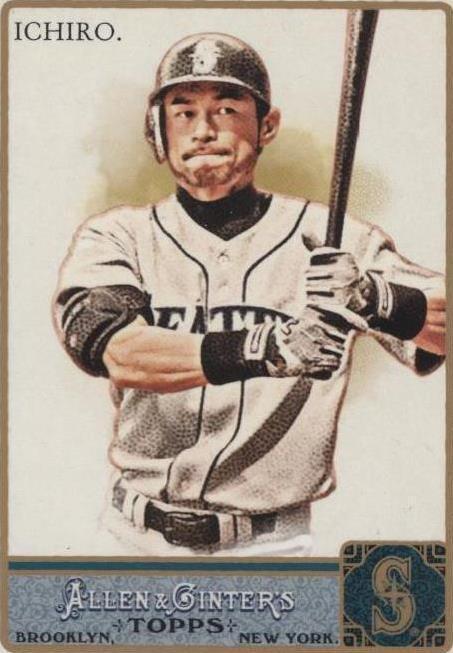 Topps Ichiro Suzuki 2011 Season Baseball Sports Trading