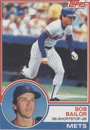 1983 Topps - Bob Bailor #343