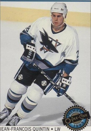 1992-93 O-Pee-Chee Premier - Jean-Francois Quintin #37