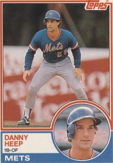 1983 Topps Traded - Danny Heep #41T