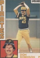 1984 O-Pee-Chee - Don Robinson #22
