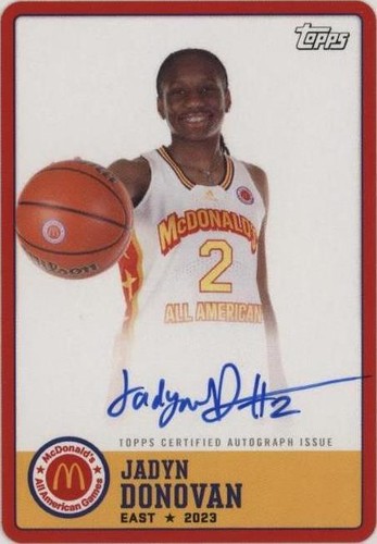 2023 Topps Chrome McDonald's All American - Jadyn Donovan #PA-JD