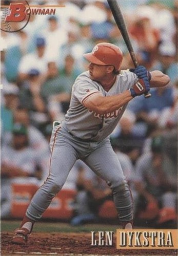 1993 Bowman - Lenny Dykstra #300