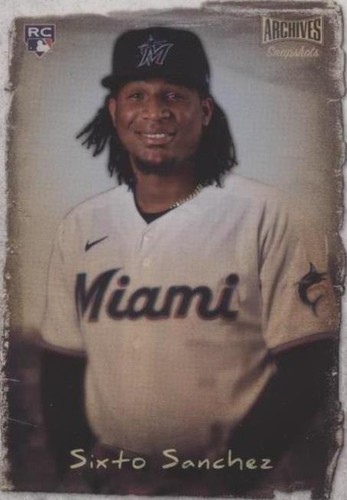 2021 Topps Archives Snapshots - Sixto Sanchez #TT-SS