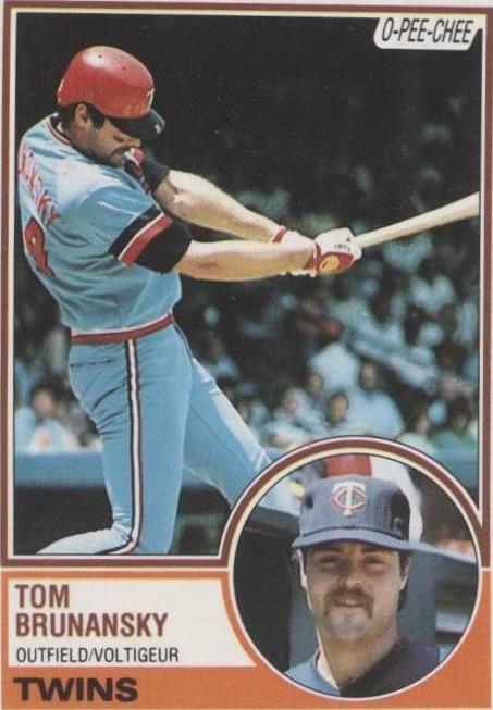 1983 O-Pee-Chee - Tom Brunansky #232