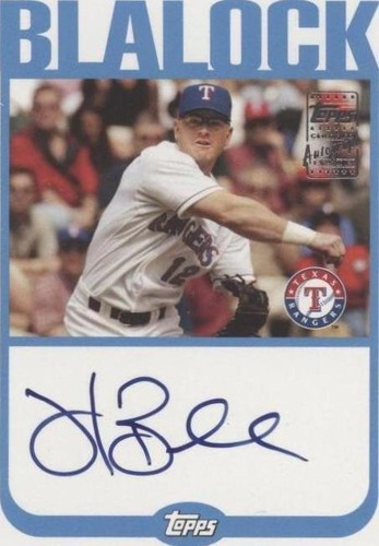 2004 Topps - Hank Blalock #TA-HB