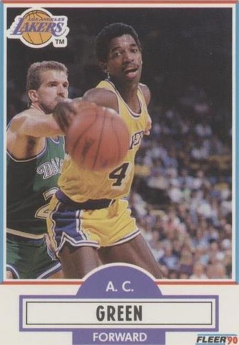 1990-91 Fleer - A.C. Green #92