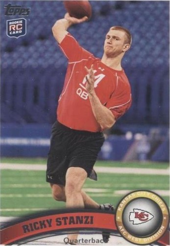 2011 Topps Ricky Stanzi #134