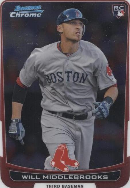 2012 Bowman Chrome - Will Middlebrooks #189