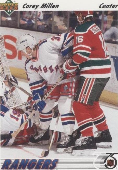 1991-92 Upper Deck - Corey Millen #110