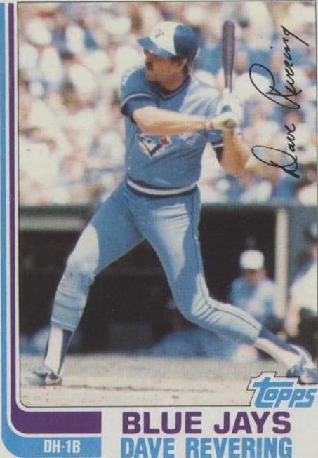 1982 Topps Traded - Dave Revering #97T