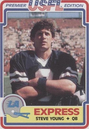 1984 Topps USFL Steve Young #52