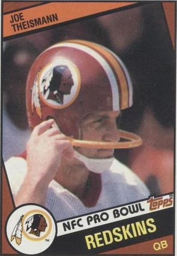 1984 Topps Joe Theismann #390