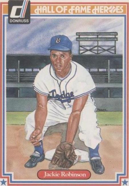 Donruss Hall of Fame Heroes 1983 - Jackie Robinson #6