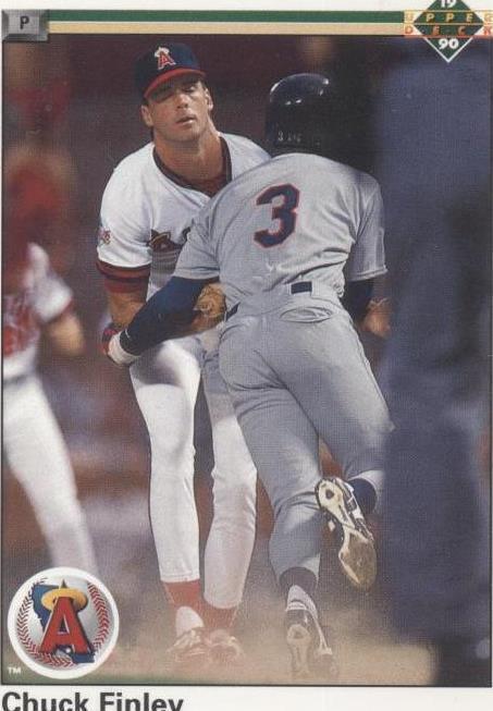 1990 Upper Deck - Chuck Finley #667