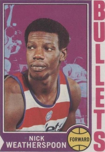 1974-75 Topps - Nick Weatherspoon #61