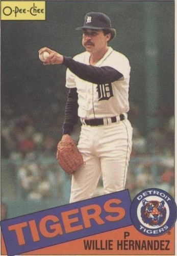1985 O-Pee-Chee - Willie Hernandez #333