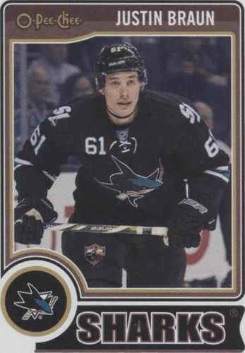 2014-15 O-Pee-Chee - Justin Braun #223