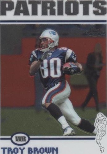 2004 Topps Chrome Troy Brown #45