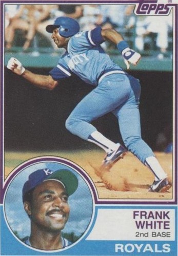 1983 Topps - Frank White #525