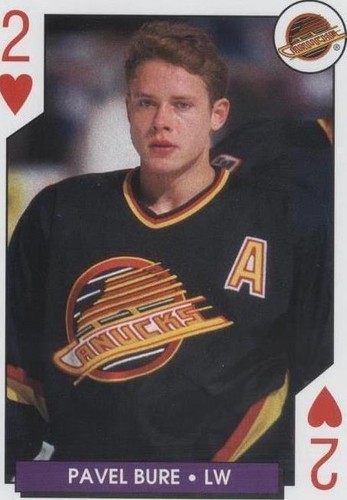 1996-97 Bicycle NHL Hockey Aces Playing Cards - Pavel Bure #2H