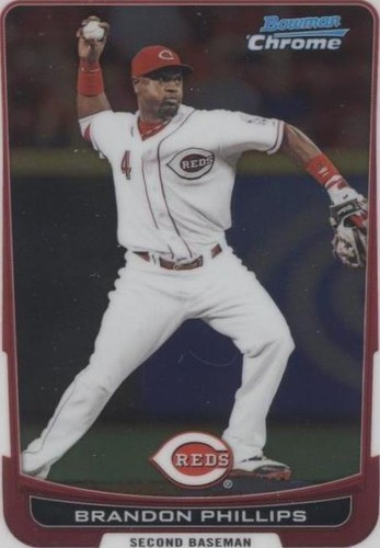 2012 Bowman Chrome - Brandon Phillips #94