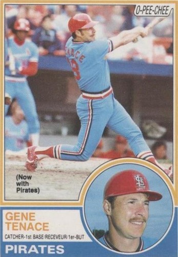 1983 O-Pee-Chee - Gene Tenace #252