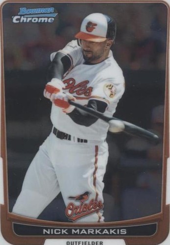 2012 Bowman Chrome - Nick Markakis #20