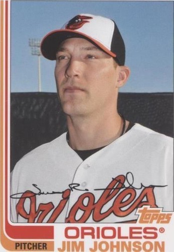 2013 Topps Archives - Jim Johnson #83