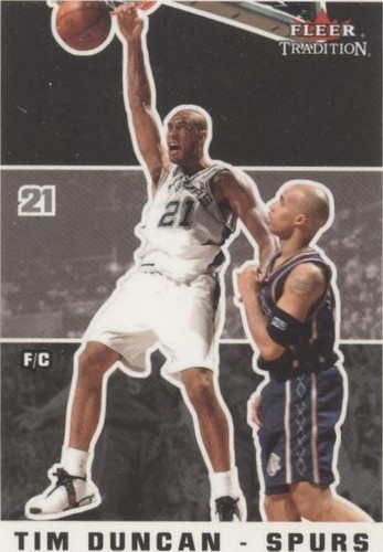 2003-04 Fleer Tradition - Tim Duncan #162