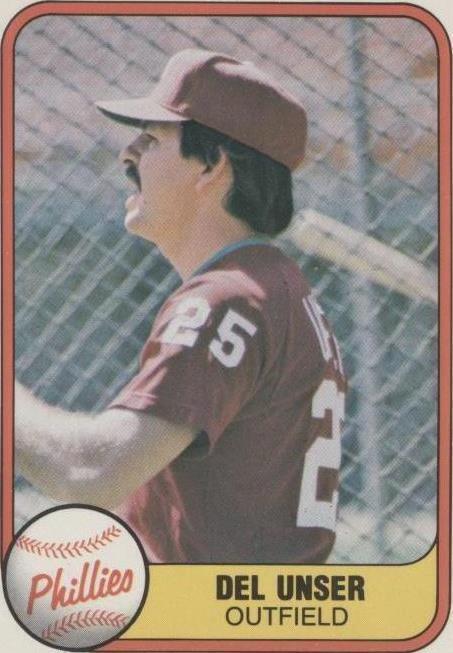 1981 Fleer - Del Unser #26