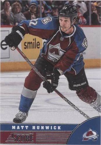 2013-14 Score - Matt Hunwick #122