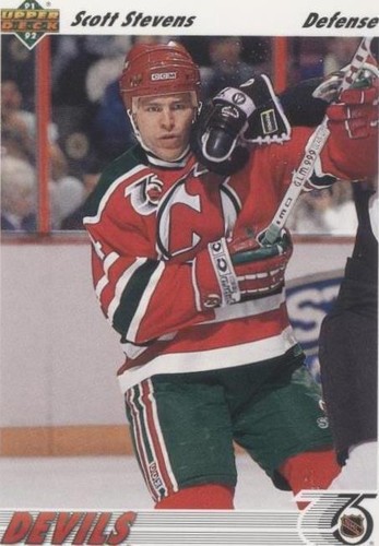 1991-92 Upper Deck - Scott Stevens #539