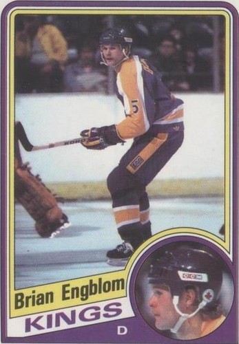 1984-85 O-Pee-Chee - Brian Engblom #83