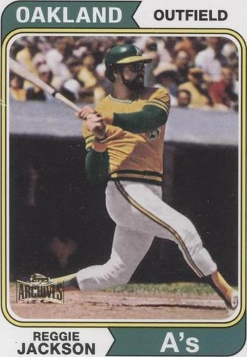 2012 Topps Archives - Reggie Jackson #130