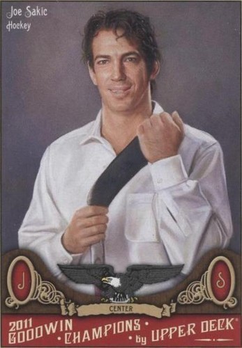 2011 Upper Deck Goodwin Champions - Joe Sakic #72