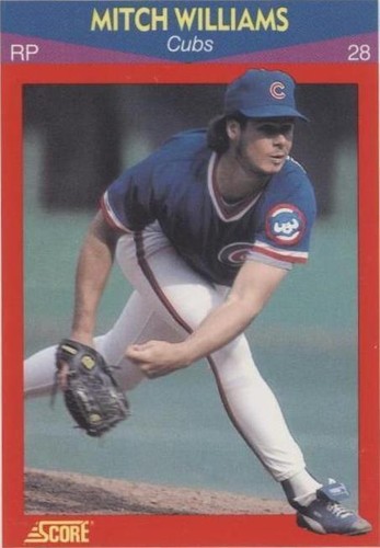 1990 Score Superstars - Mitch Williams #93
