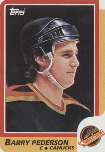 1986-87 Topps - Barry Pederson #34