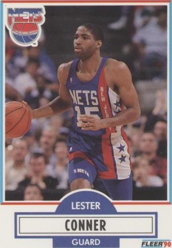 1990-91 Fleer - Lester Conner #119