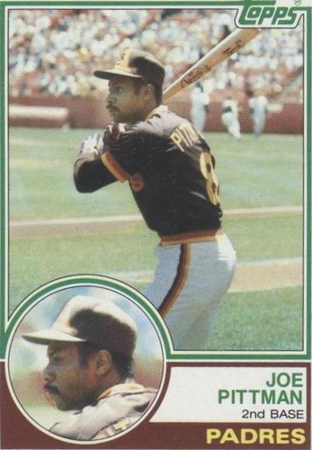 1983 Topps - Joe Pittman #346