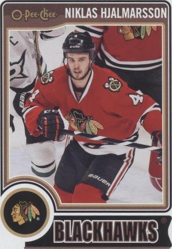 2014-15 O-Pee-Chee - Niklas Hjalmarsson #234