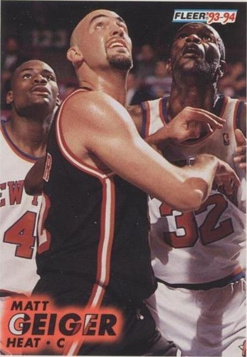 1993-94 Fleer - Matt Geiger #319