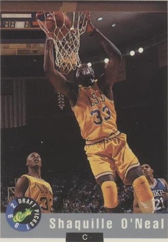 1992 Classic Draft Picks Basketball Trading Cards