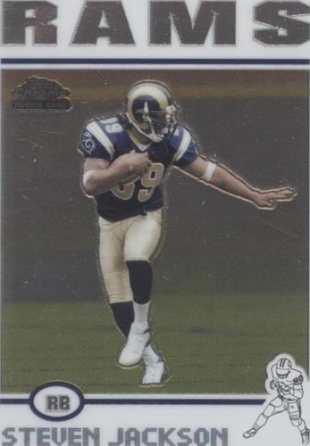 2004 Topps Chrome Steven Jackson #180